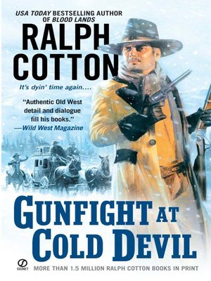 cover image of Gunfight at Cold Devil